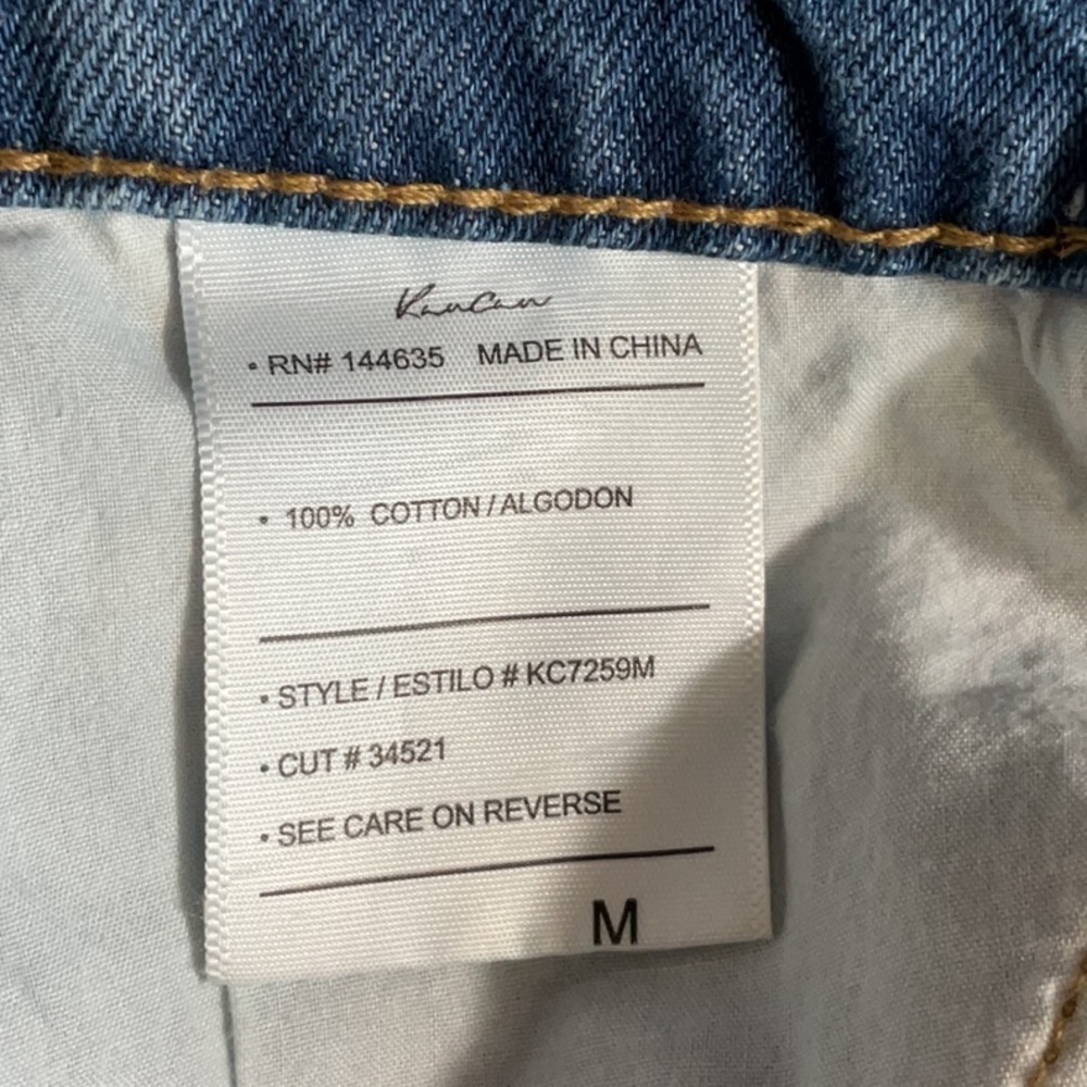 KanCan Blue Distressed Jean Shorts - Picture 6 of 9